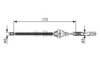 BOSCH 1 987 477 906 Cable, parking brake